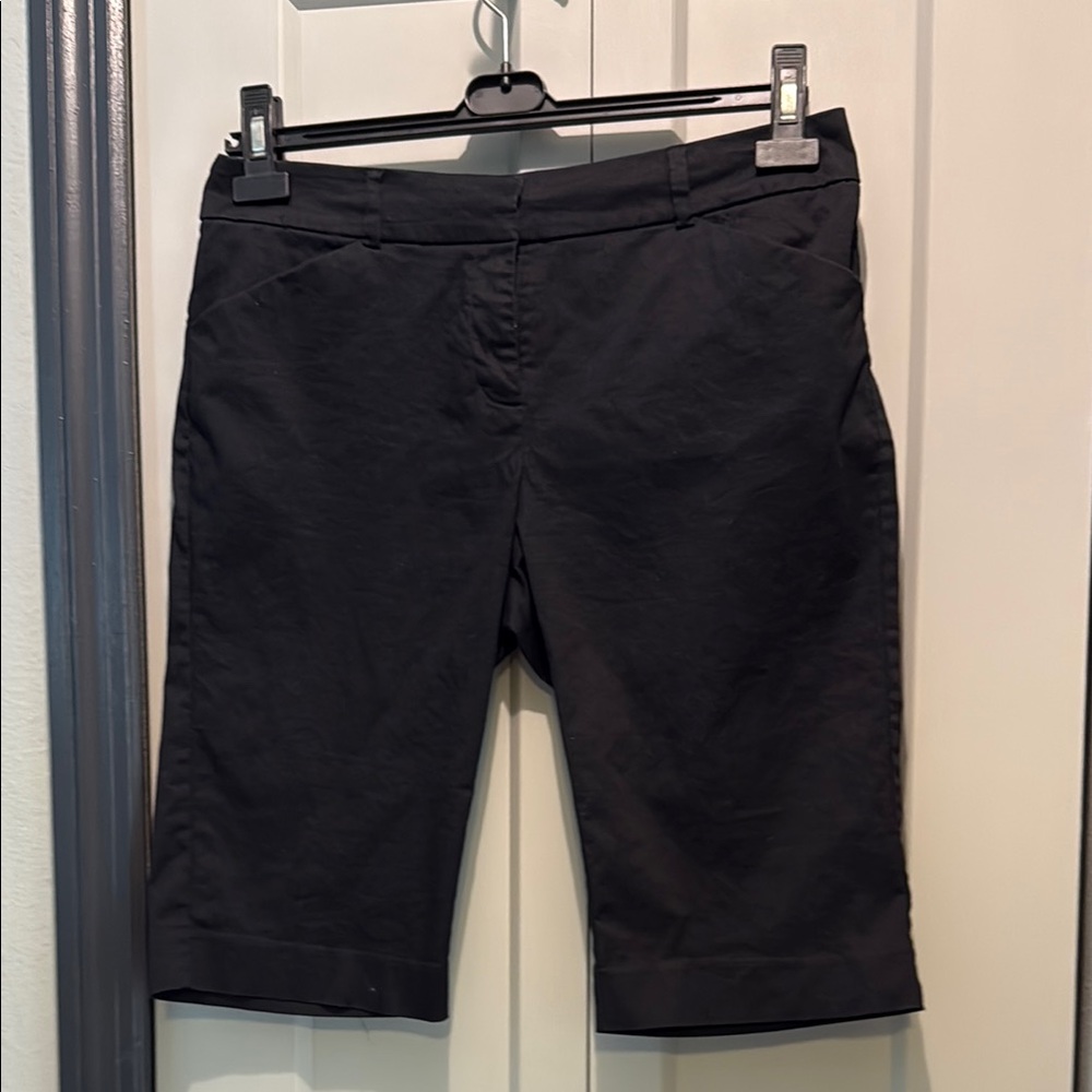 Black Bermuda Shorts Classic Style